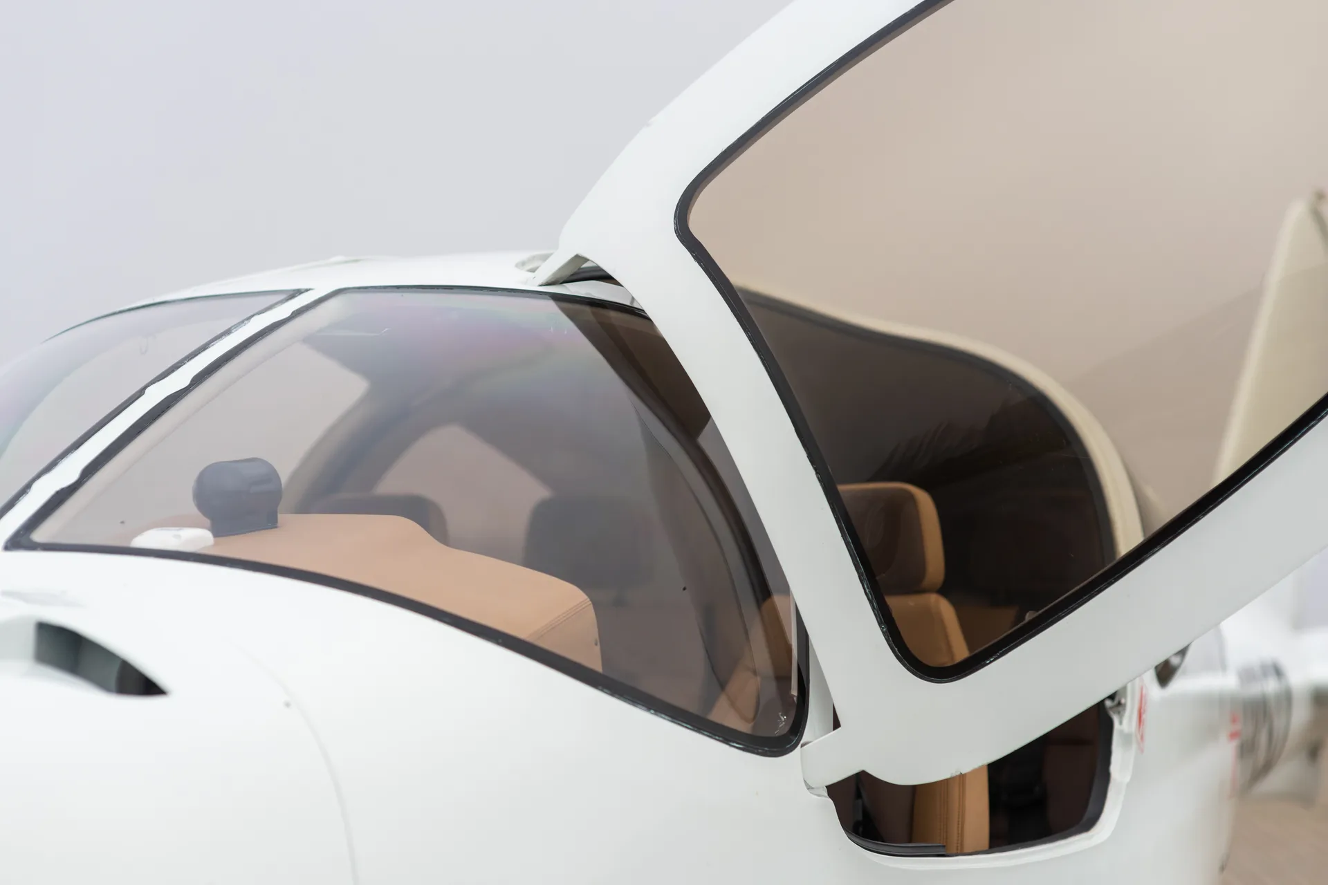 Canopy and cabin glass detail